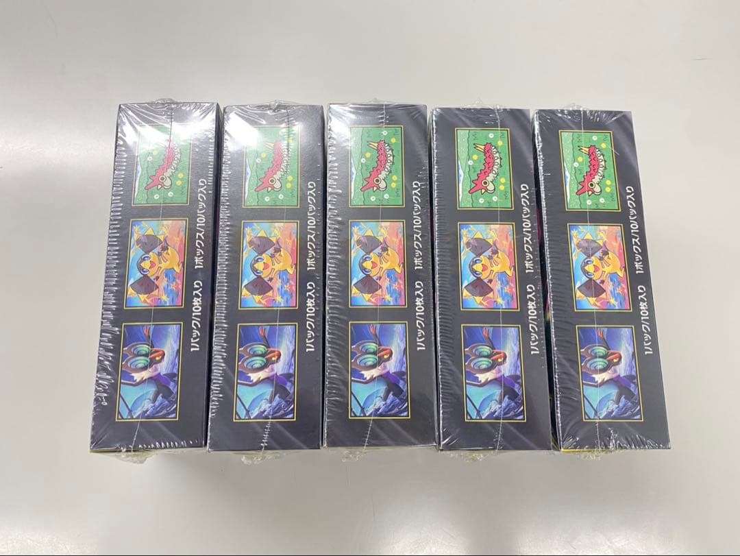 ★ポケモンカードハイクラスパックMEGAドリームex 5BOX シュリンク付き