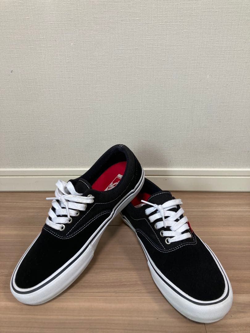 極美品vansproヴァンズプロスニーカースリッポンエラERAオーセンティック