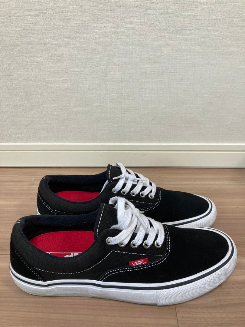 極美品vansproヴァンズプロスニーカースリッポンエラERAオーセンティック