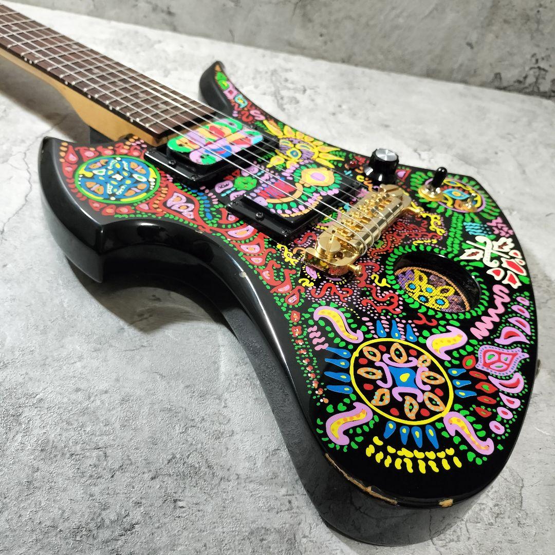 FERNANDES MG-Jr ミニエレキギター HIDEモデル サイケ柄