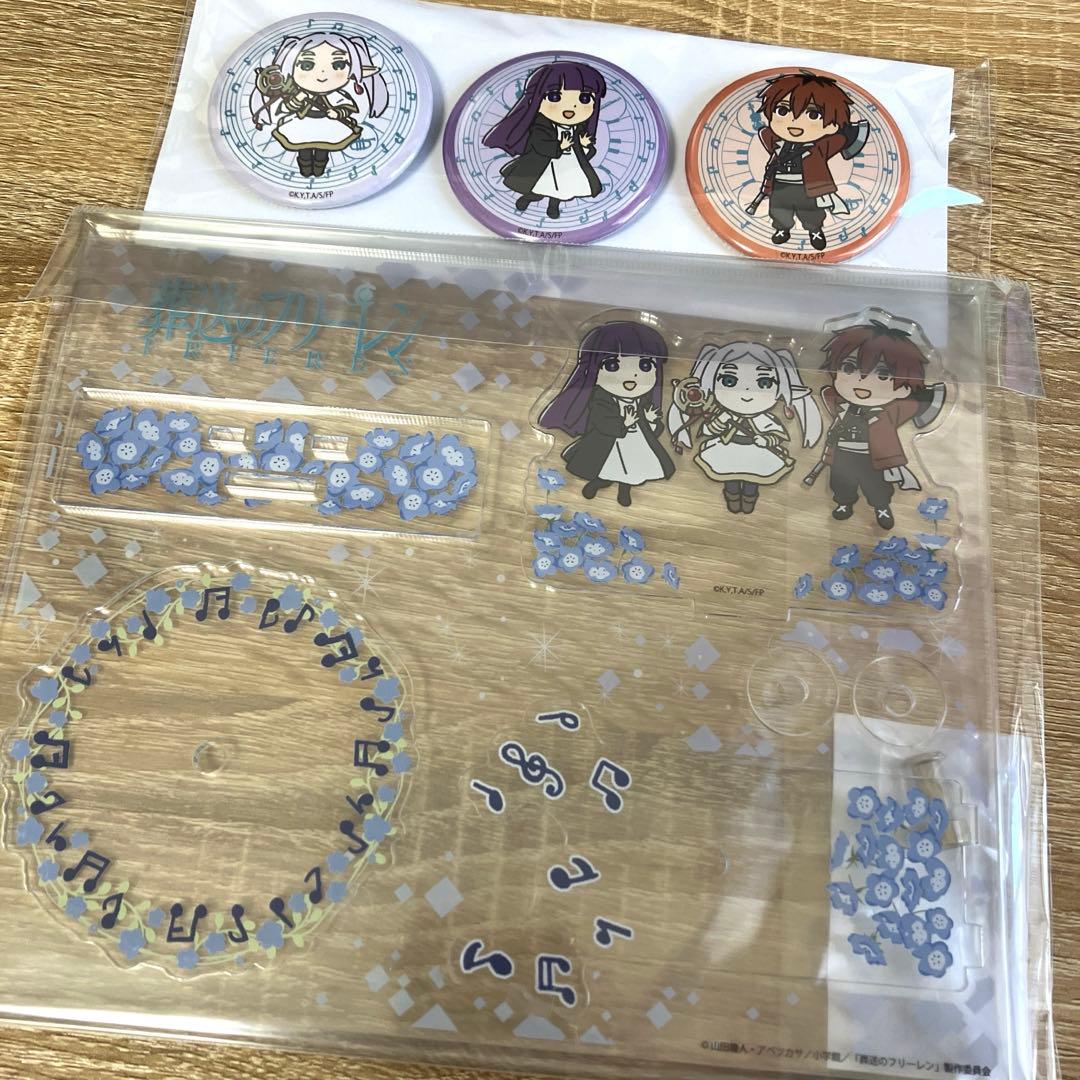 フリーレン オーケストラ　アクリルブロック フェルン　フリーレン　シュタルク 公式オンラインストア作品/葬送のフリーレン/シュタルク