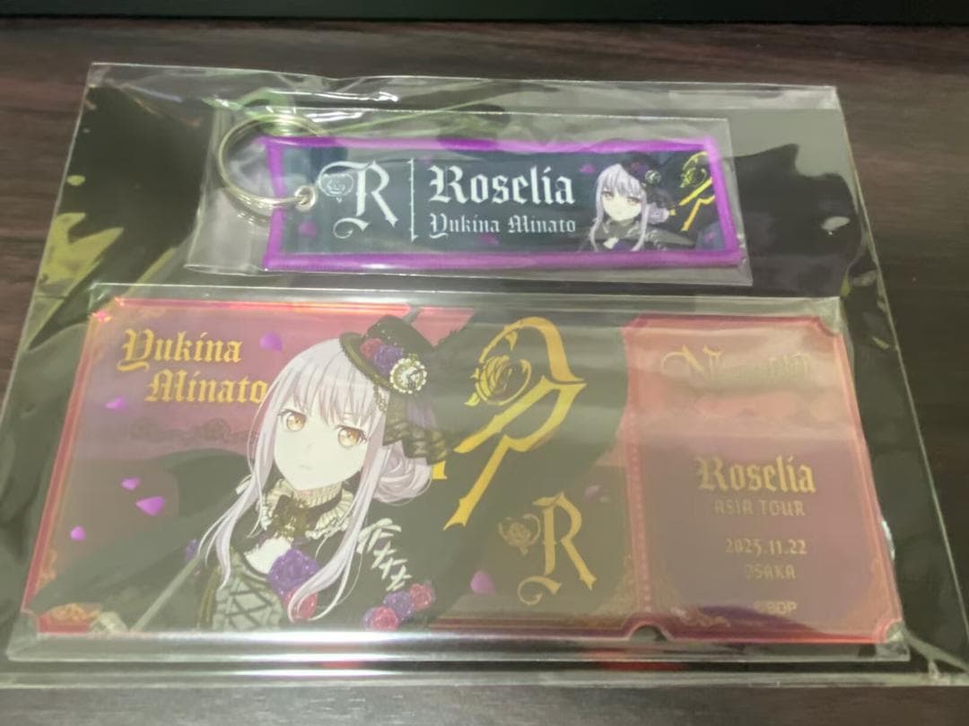 Roselia バンドリ アジアツアー 大阪限定 トラベルモチーフセット湊