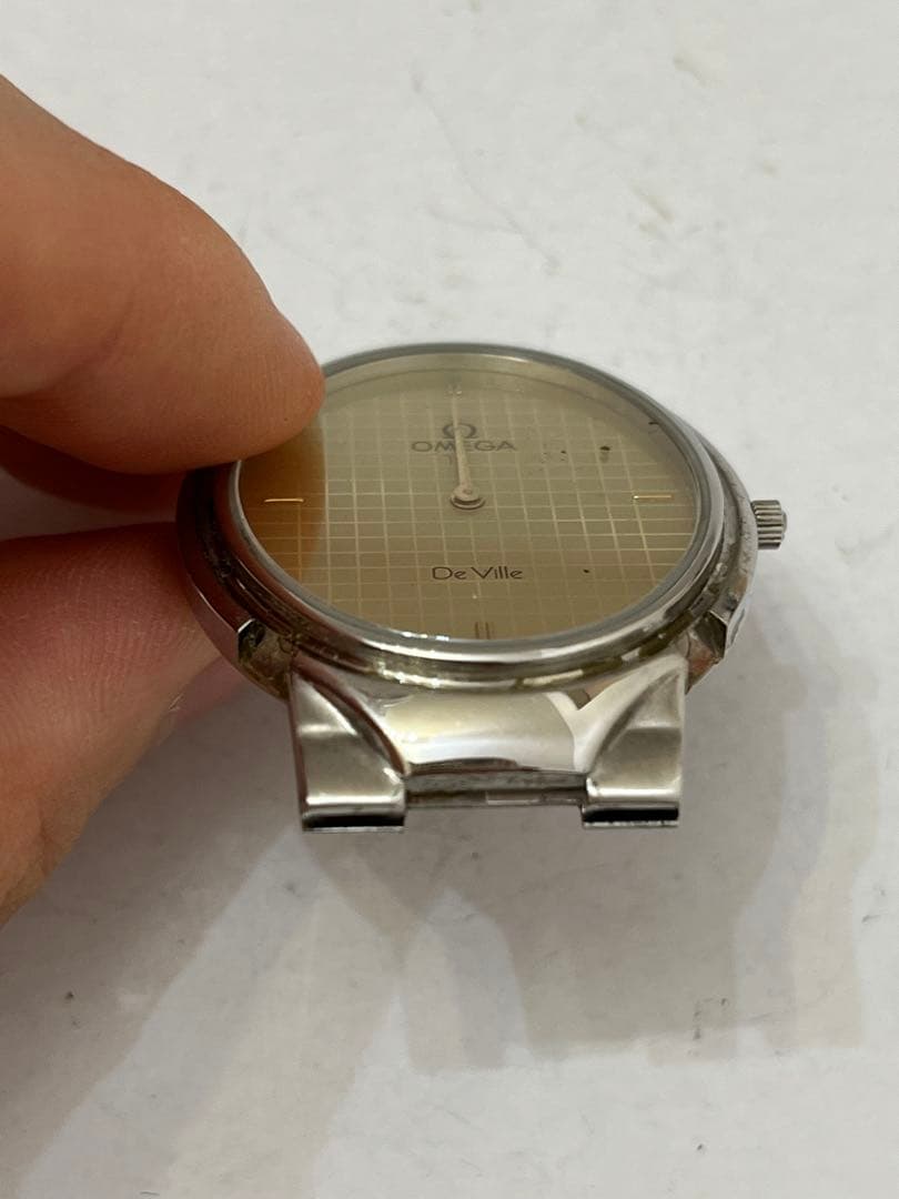 オメガ OMEGA DEVILLE デビル クオーツ 電池式 メンズ　②