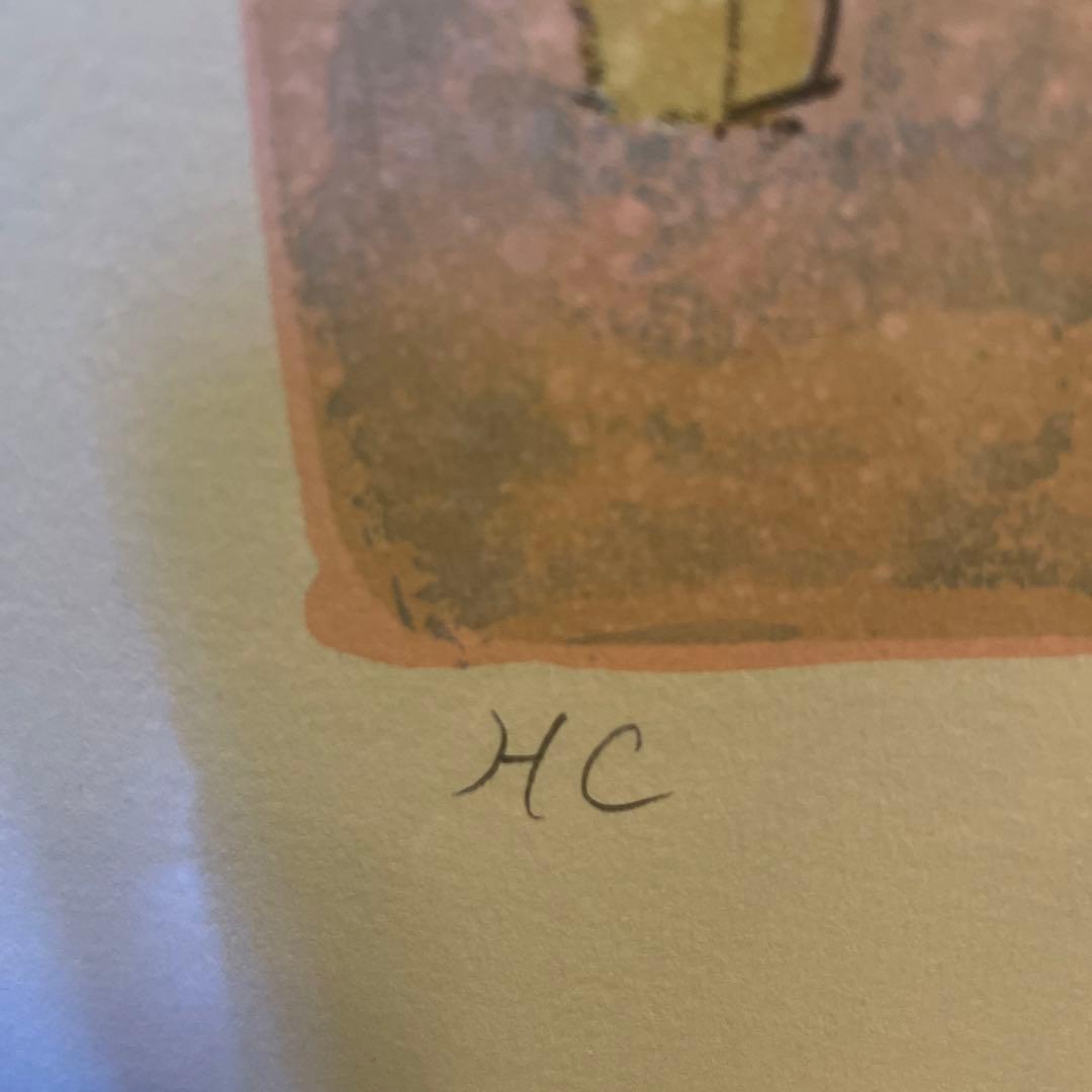 アイズピリ　絵画　リトグラフ　サイン入り