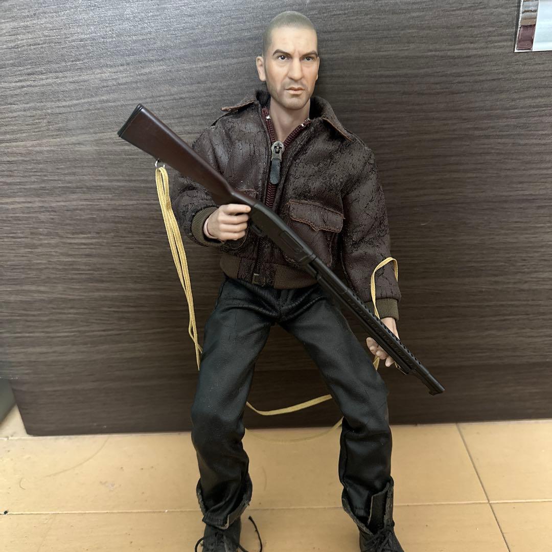 ウォーキングデッド　シェーン　1/6 ダメージ加工