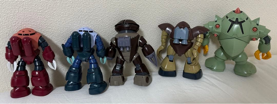 HGUC ジオン セット ザク グフ ドム ゲルググ ギャン ズゴック シャア