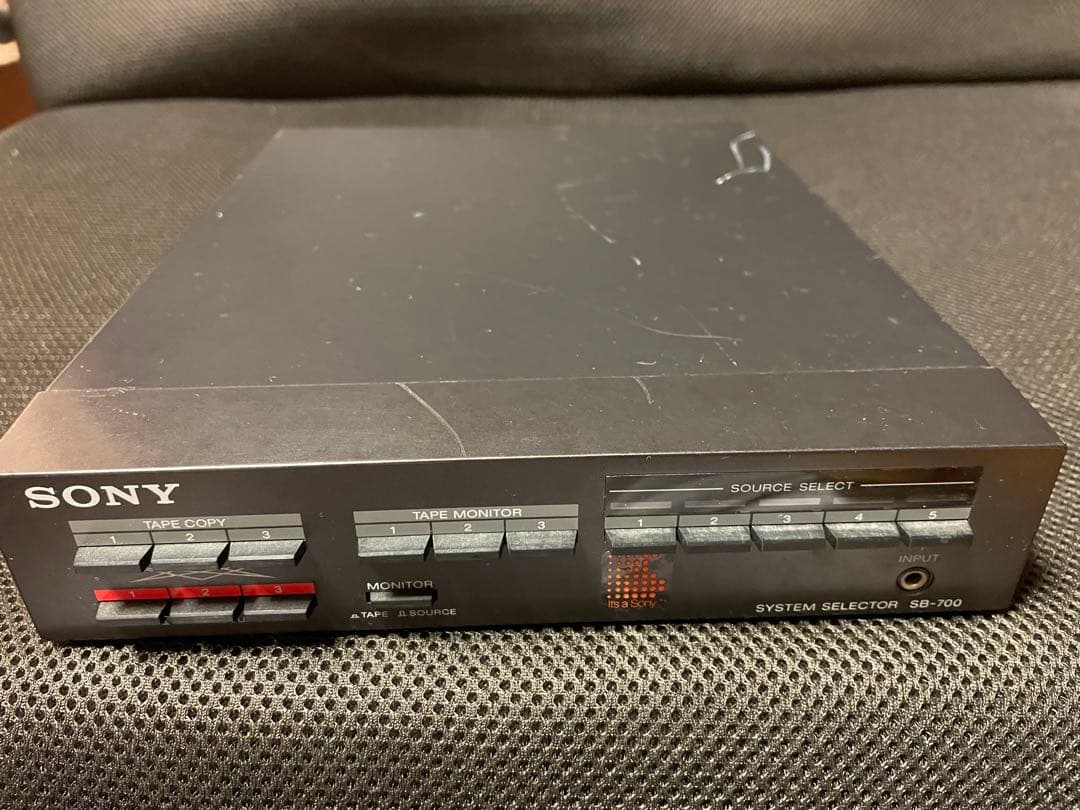 ジャンク】 SONY システムセレクター SB-700 - メルカリ
