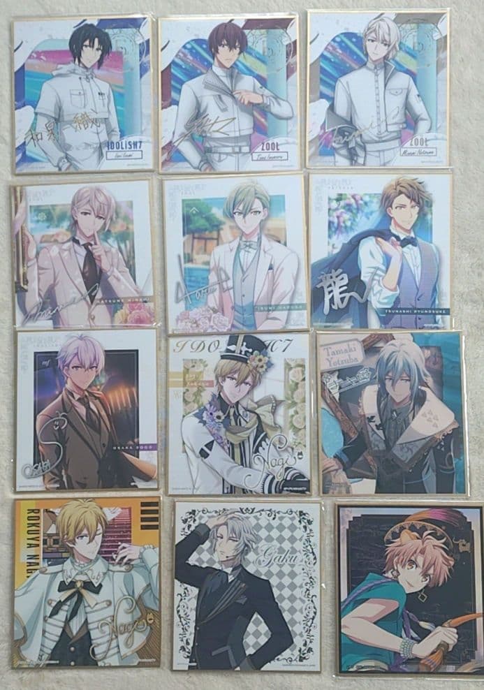 アイナナ アイドリッシュセブン メタカ ポスカ カード 紙類 まとめ売り