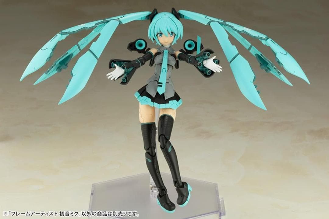 壽屋 フレームアームズ アーティスト 初音ミク 1/100プラモデル FA129