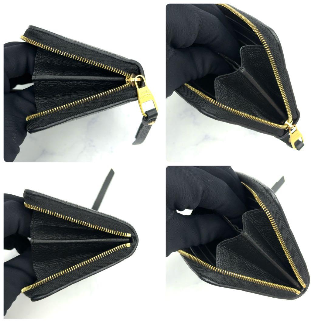 【最高級美品】ルイヴィトン アンプラント ジッピーパース モノグラム 黒