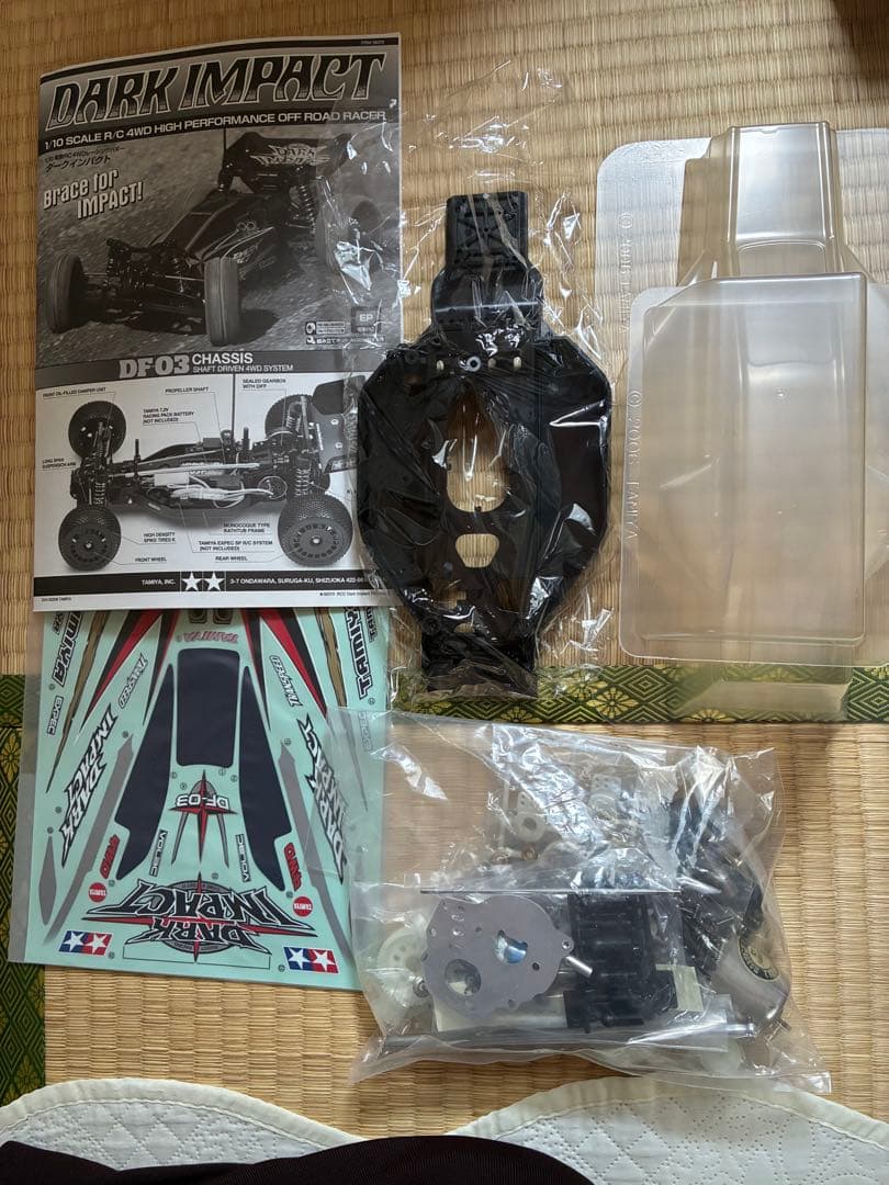 TAMIYA DARK IMPACT DF03 未組立 タミヤ ダークインパクト