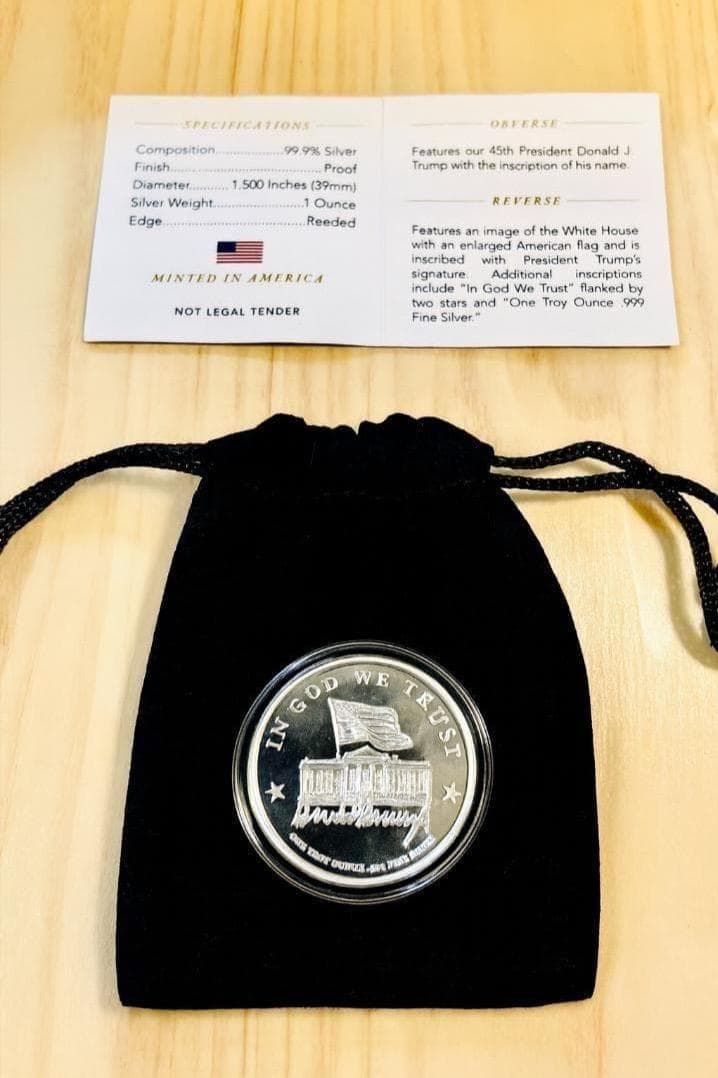 純銀 トランプコイン 1oz 公式 初版 記念コイン 99.9% シルバー 純銀