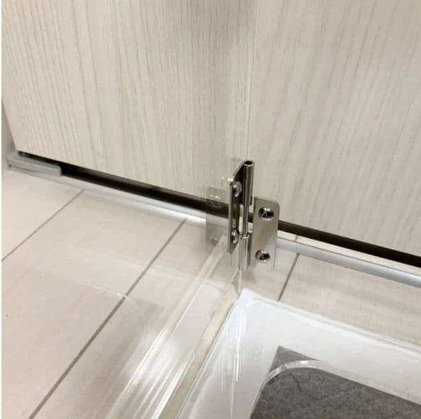 ペットアクリルトイレトレー DAIHUKUtype(w)ワイド ※飛散ガード付き