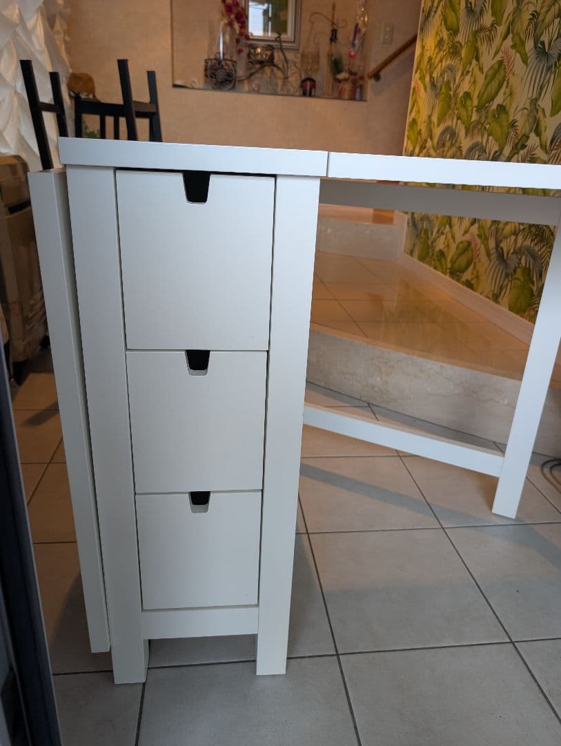 IKEA NORDEN イケア ノールデン ゲートレッグ 折り畳みテーブル 白