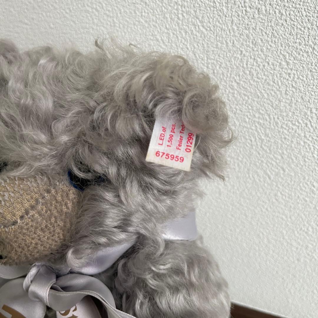 タグ付き♡フェイラー シュタイフコラボ テディベア 日本限定 くま ぬいぐるみ