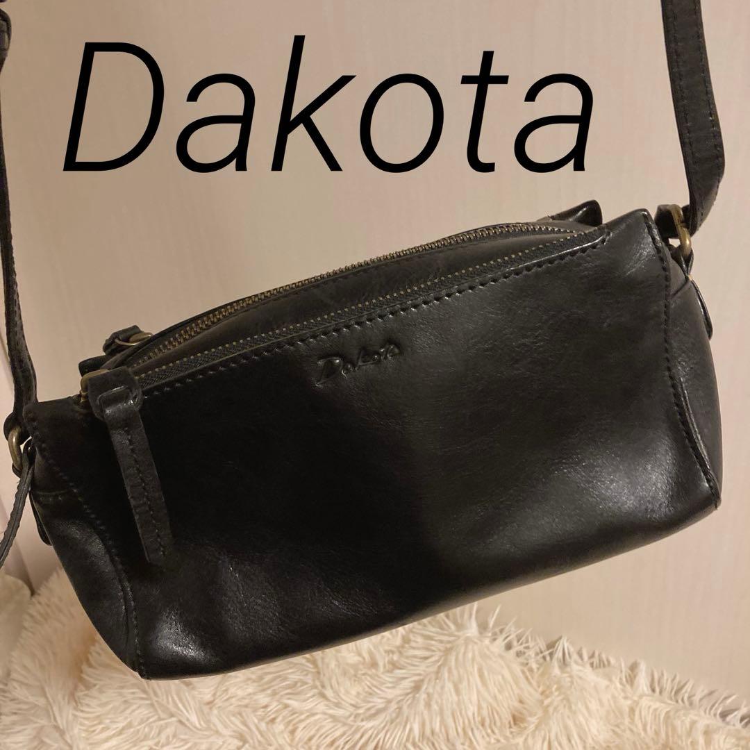 美品　ダコタ　DAKOTA レックス　カメラバッグ　ショルダー　レザー　黒