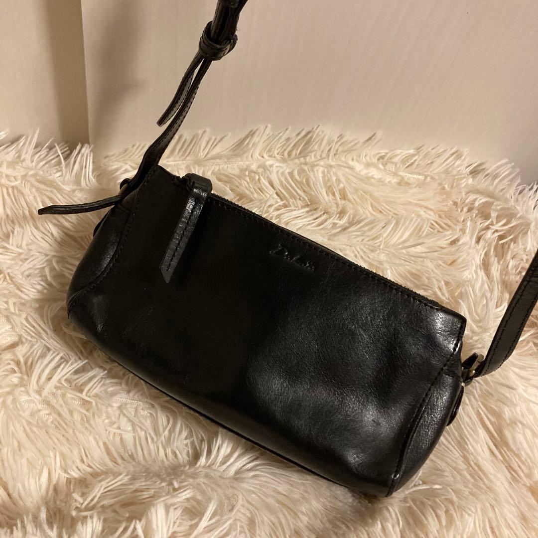 美品　ダコタ　DAKOTA レックス　カメラバッグ　ショルダー　レザー　黒