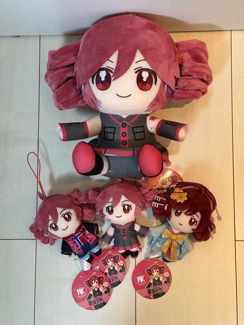 重音テト ラウンドワン限定 マスコット bigぬいぐるみ 重音テト