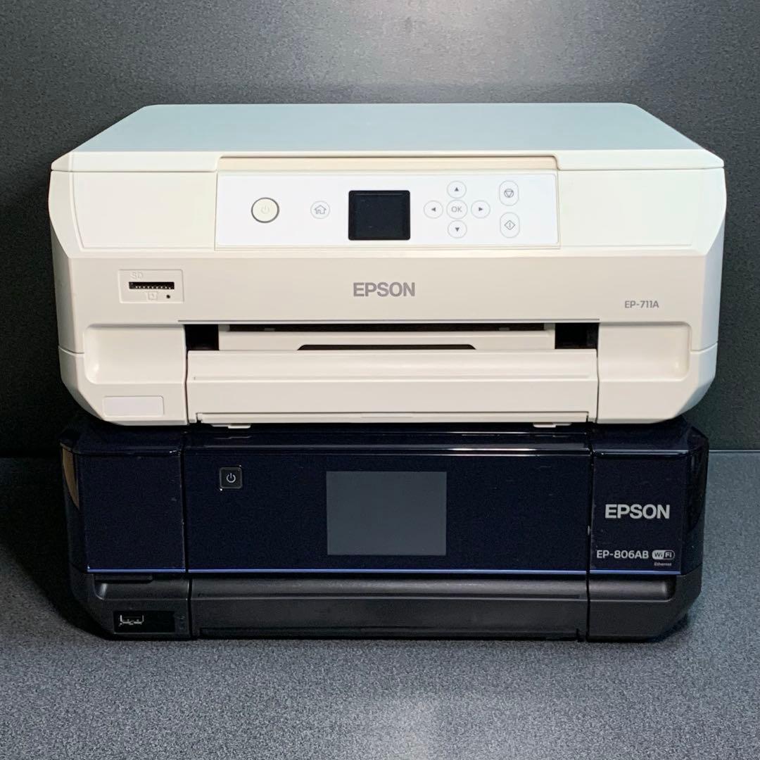 EPSON EP-711A / EP-806AB ジャンク 2台セット