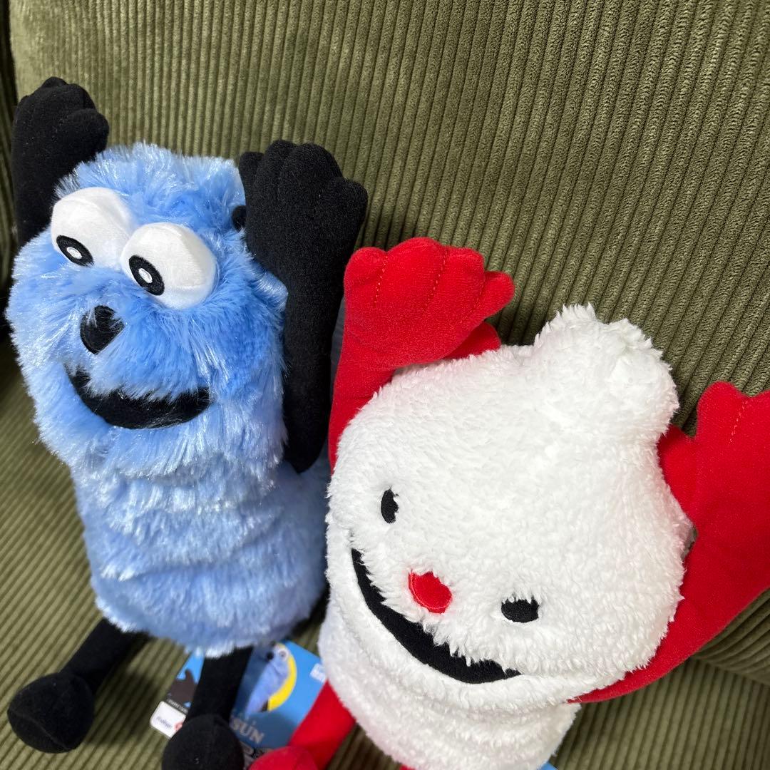 パペットスンスン BIGぬいぐるみ〜WA！〜 スンスン ノンノン セット