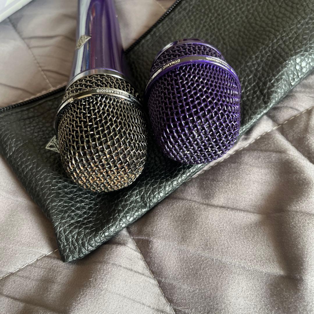 Telefunken M80 ダイナミックマイク パープル(交換グリル付き)