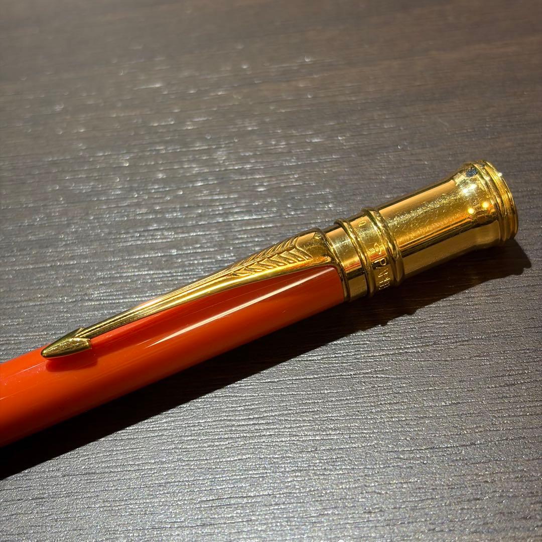 PARKER パーカー デュオフォールド ペンシル 0.9mm キレイ オレンジ