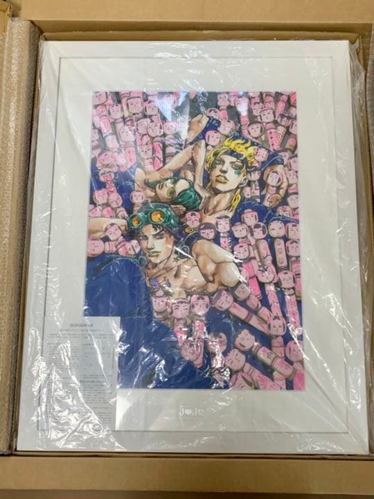 ジョジョ展 2部 B2ポスター 戦闘潮流 シーザー ジョセフ リサリサ荒木