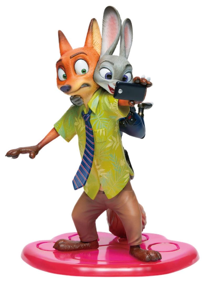 ズートピア ニック・ワイルド & ジュディ・ホップス フィギュア - メルカリ