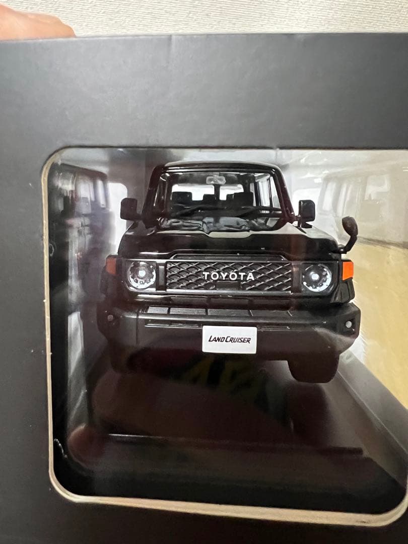 【非売品】 トヨタ ランドクルーザー ミニカー 黒