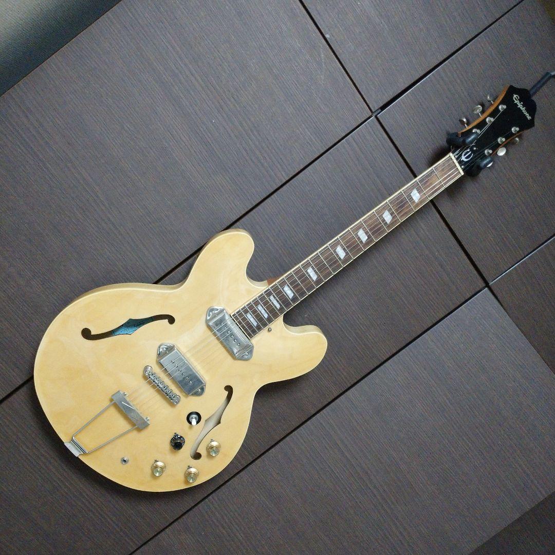 エピフォン カジノ NA 2021年製 ブル ラベル ジョンレノン風mod ギター