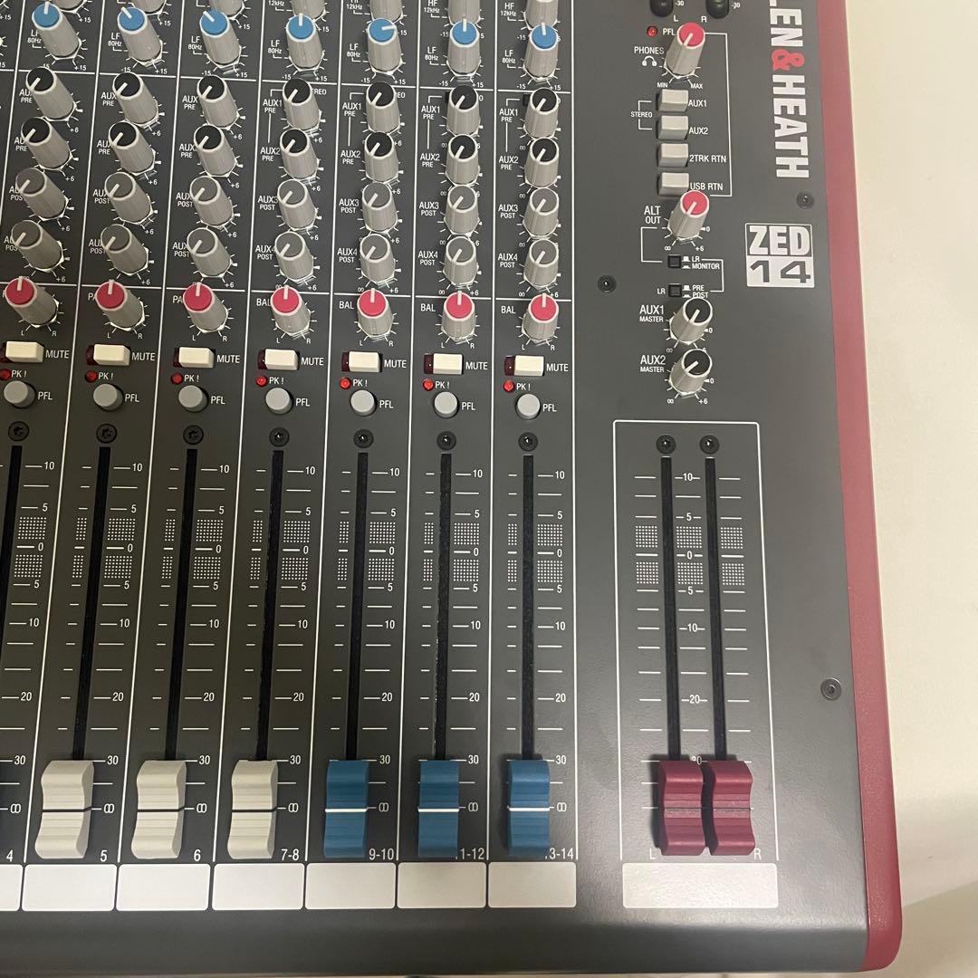 【美品】ALLEN&HEATH ZED-14 アナログミキサー