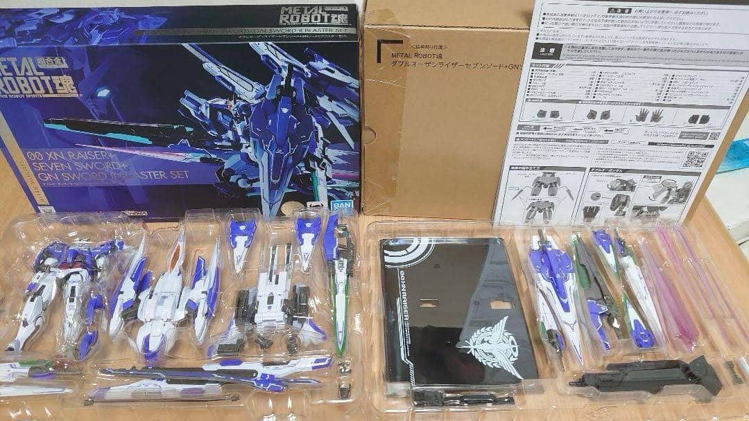 L ROBOT魂 ダブルオーザンライザーセブンソードセット