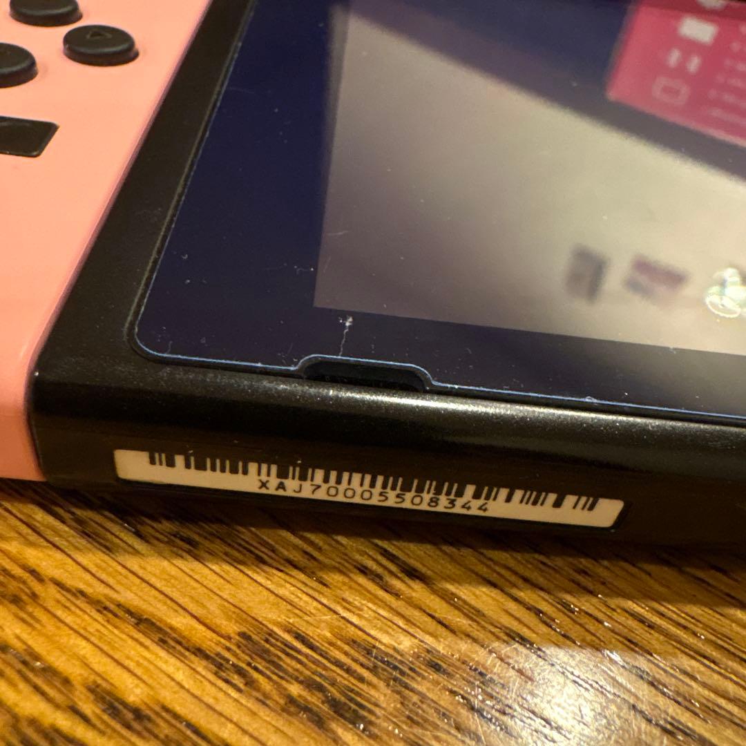 ※ジャンク　Nintendo Switch 本体 ピンクイエローJoy-Con