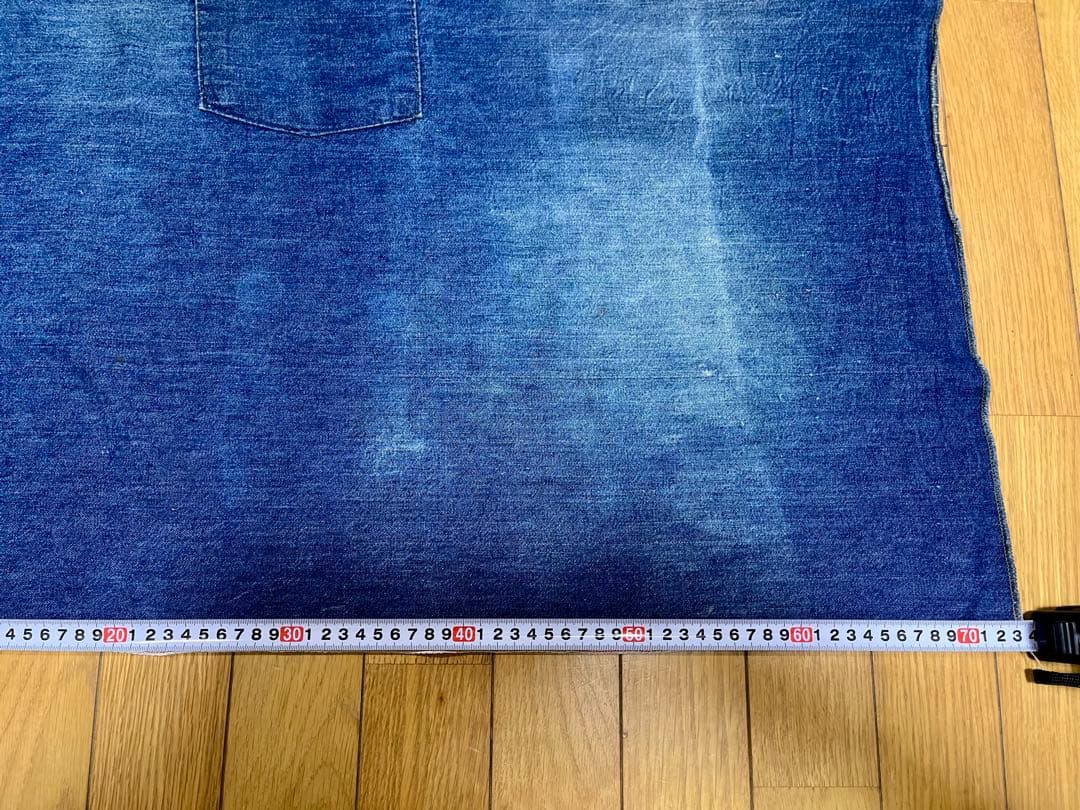 50s 60s ビンテージデニムエプロン　上下　耳付き　vintage