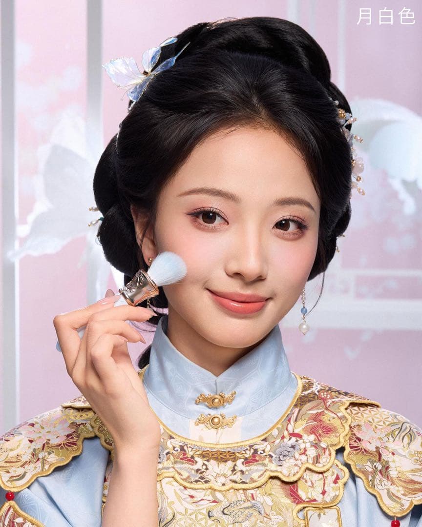 咲　フラワーノーズ　胡蝶雲肩シリーズ　ハンドミラー3点　チークブラシ2点