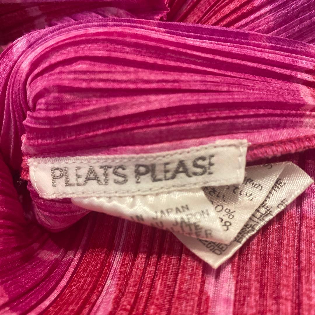 合馬公式アカウントPLEATS PLEASE ピンク タンクトップ