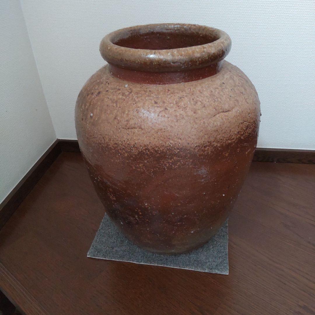 中　壺　備前焼　27