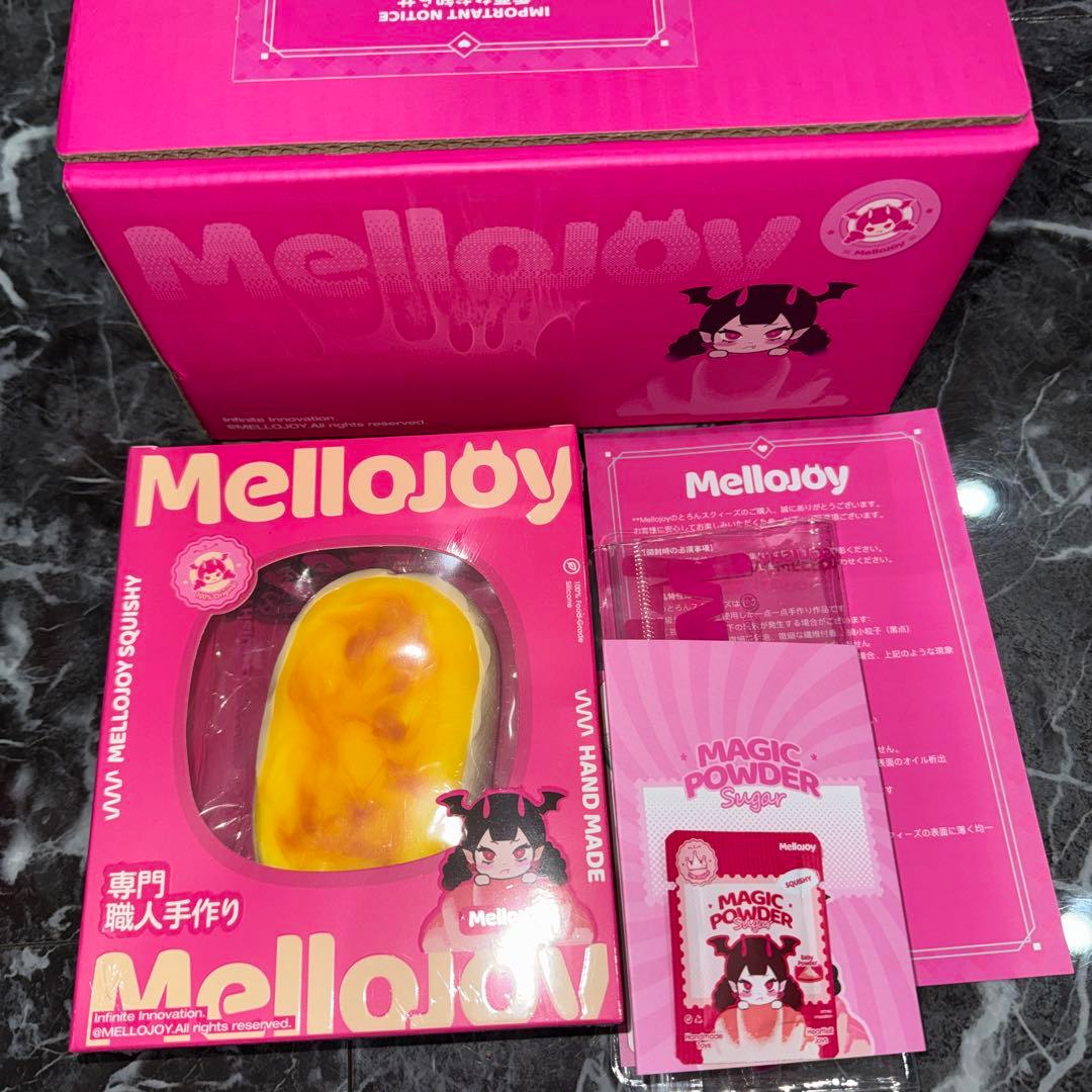 mellojoy 半熟チーズ　スフレ　スクイーズ　未開封　チーズ