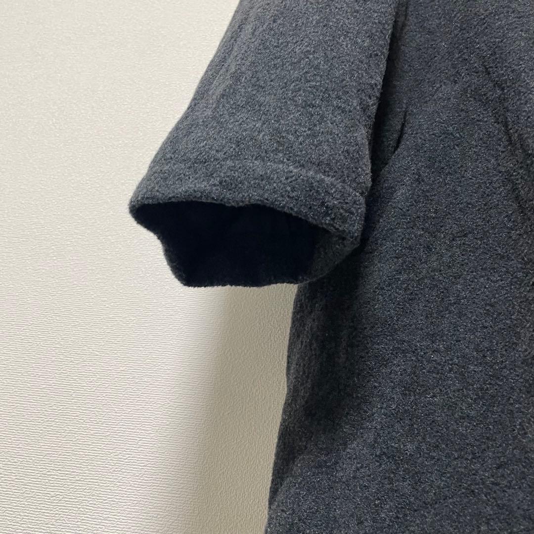 ジョルジオアルマーニ ウールコート フード付き イタリア製 グレー