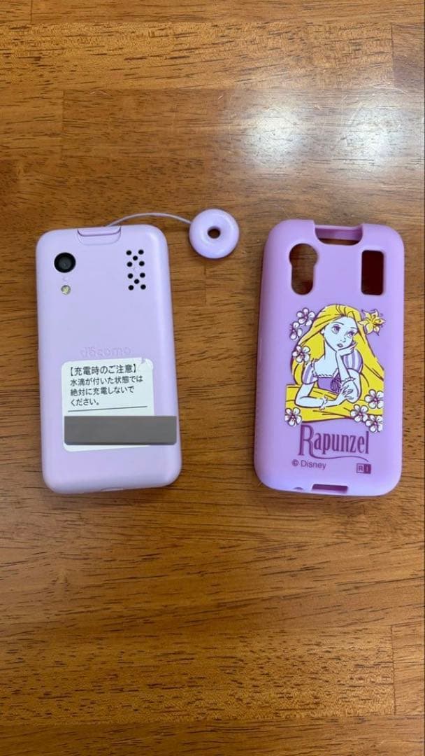 キッズケータイ　docomo KY-41C ラベンダー