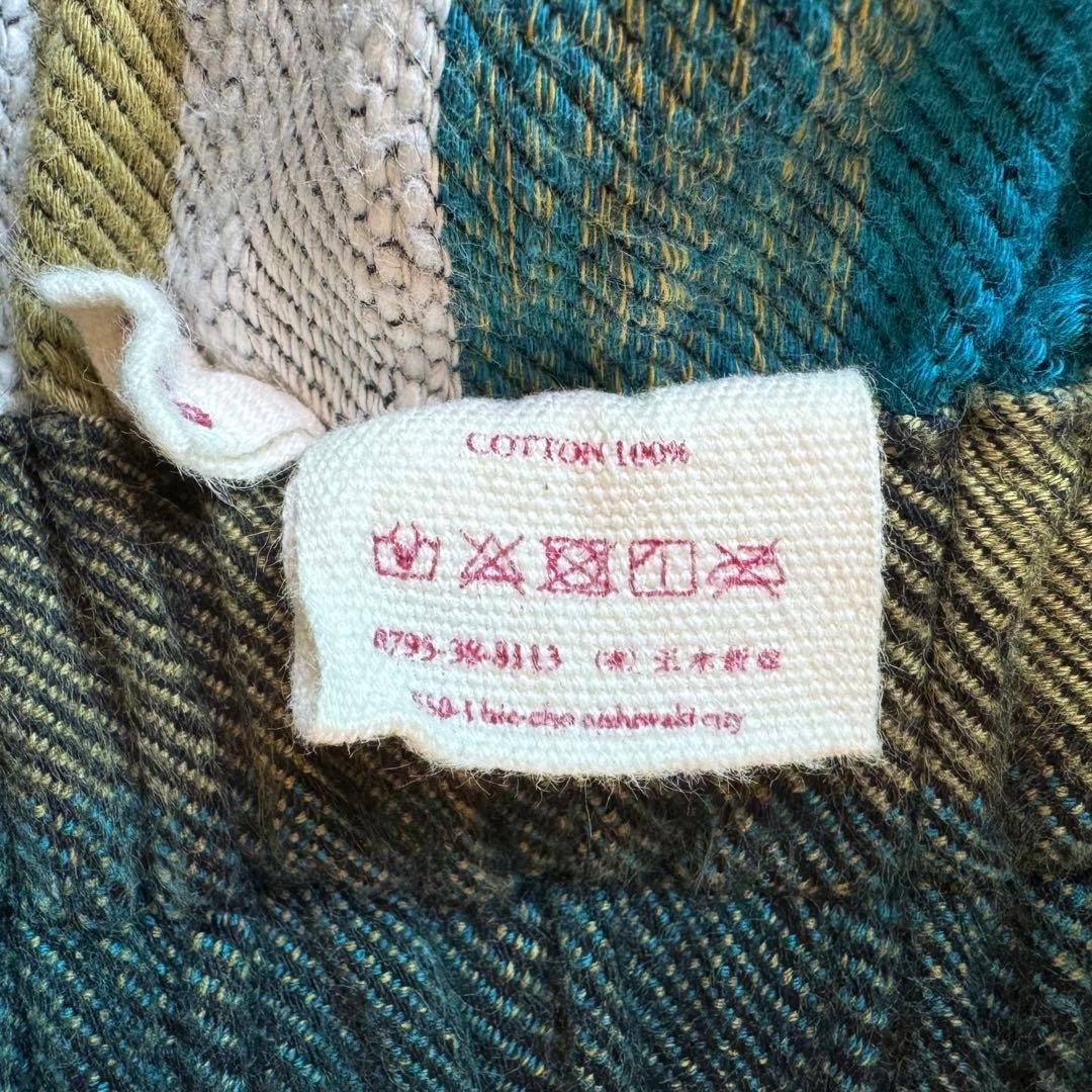 tamaki niime タマキニイメ タルンパンツ ロング ターコイズブルー