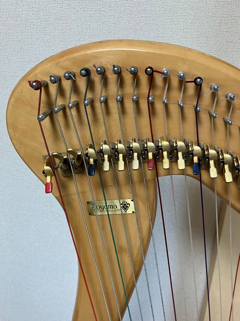 ハープ　青山(AOYAMA)ハープ130D　34弦