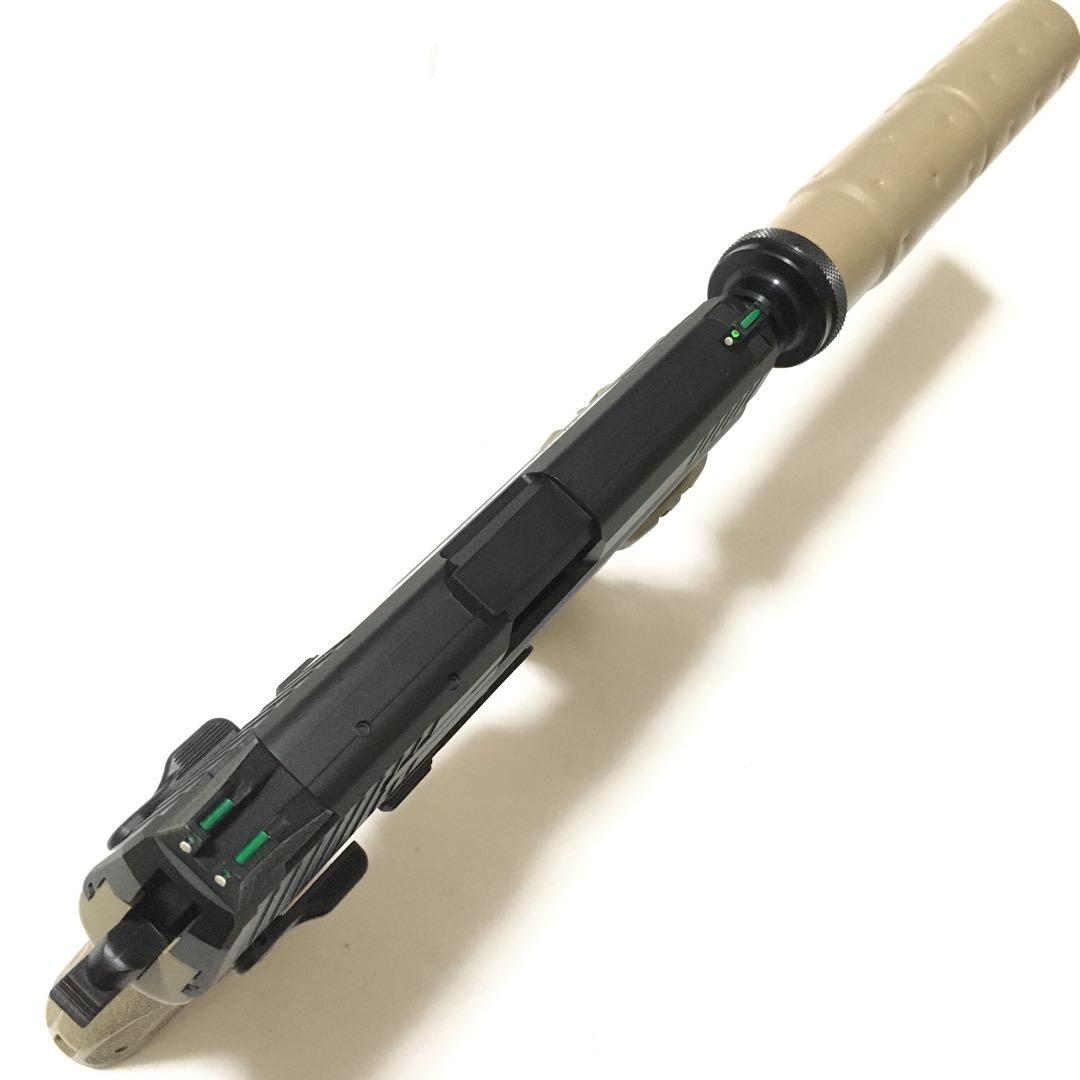 【消音カスタム!!】 東京マルイ HK45 ガスガン 固定スライド セット!!