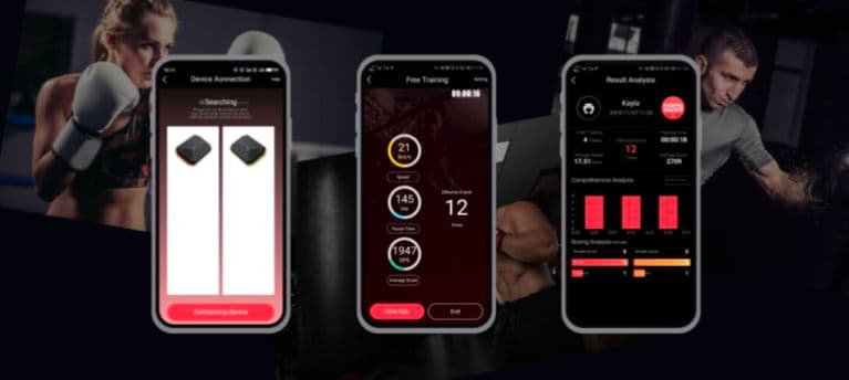 最新】ボクシング パンチセンサー BX100｜アプリ連動 スマートトラッカー