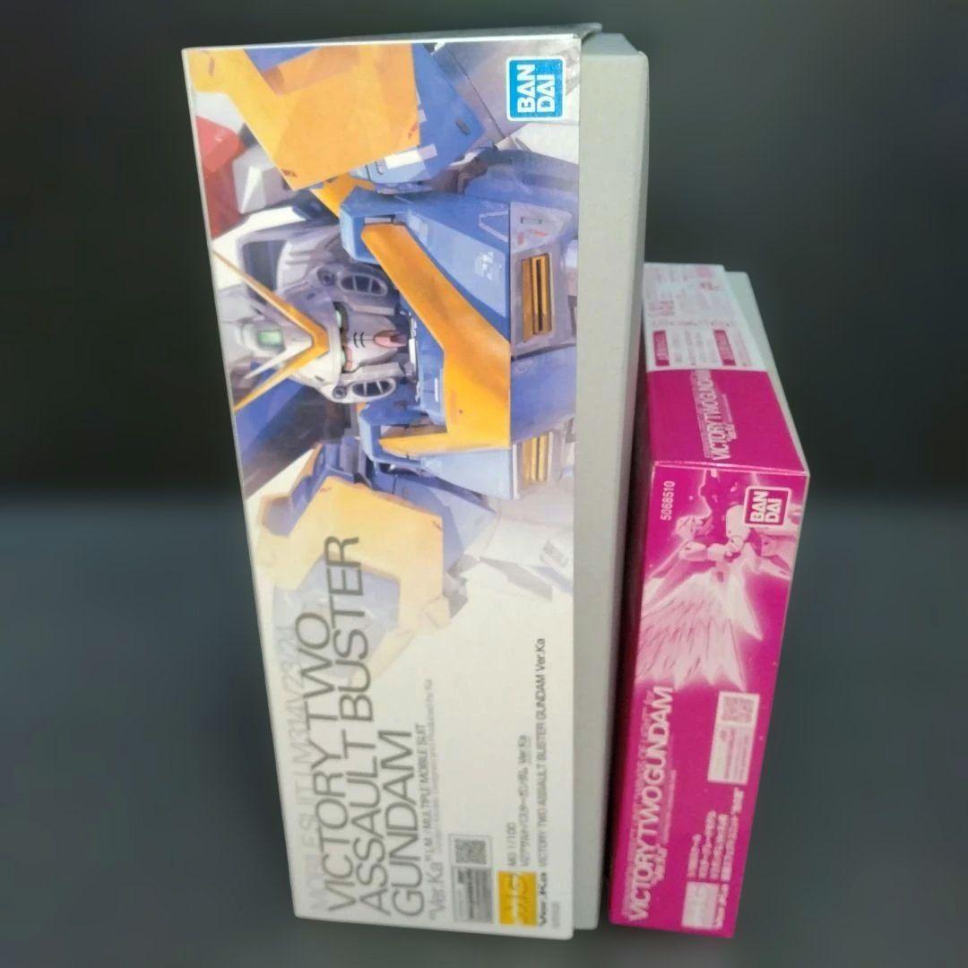 新品 MG Ｖ２アサルトバスターガンダム Ver.Kaエフェクト 光の翼 セット