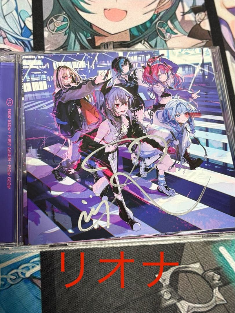 FLOW GLOW 1st アルバム直筆サイン 響咲リオナ - メルカリ