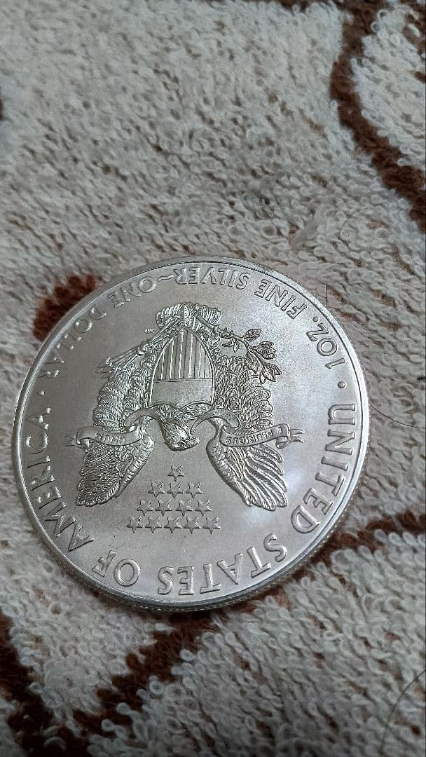 2021年「イーグル•ウォーキングリバティ」純銀1オンス銀貨 イーグル