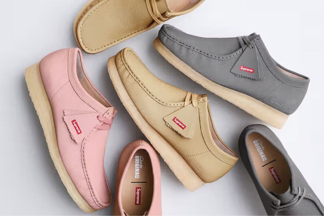 値下げ　Supreme Clarks US7