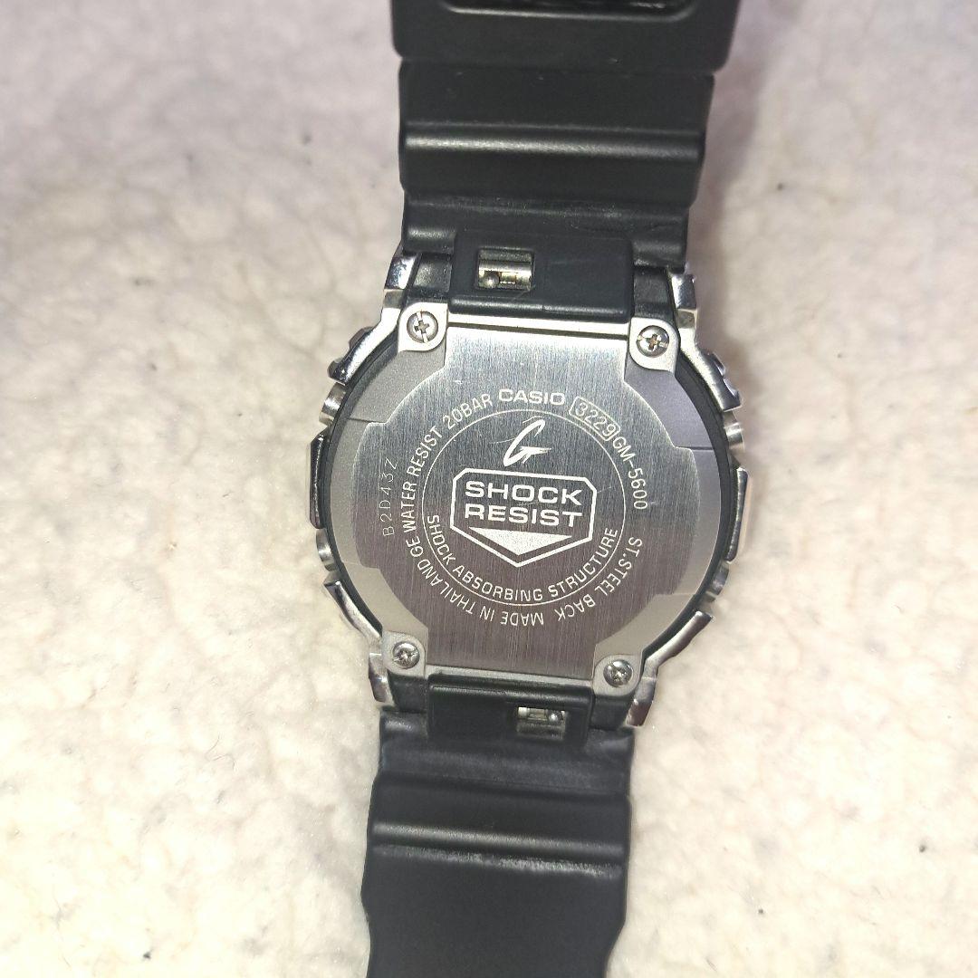 【完売品】G-SHOCK ジーショック GM-5600 1JF シルバーベゼル