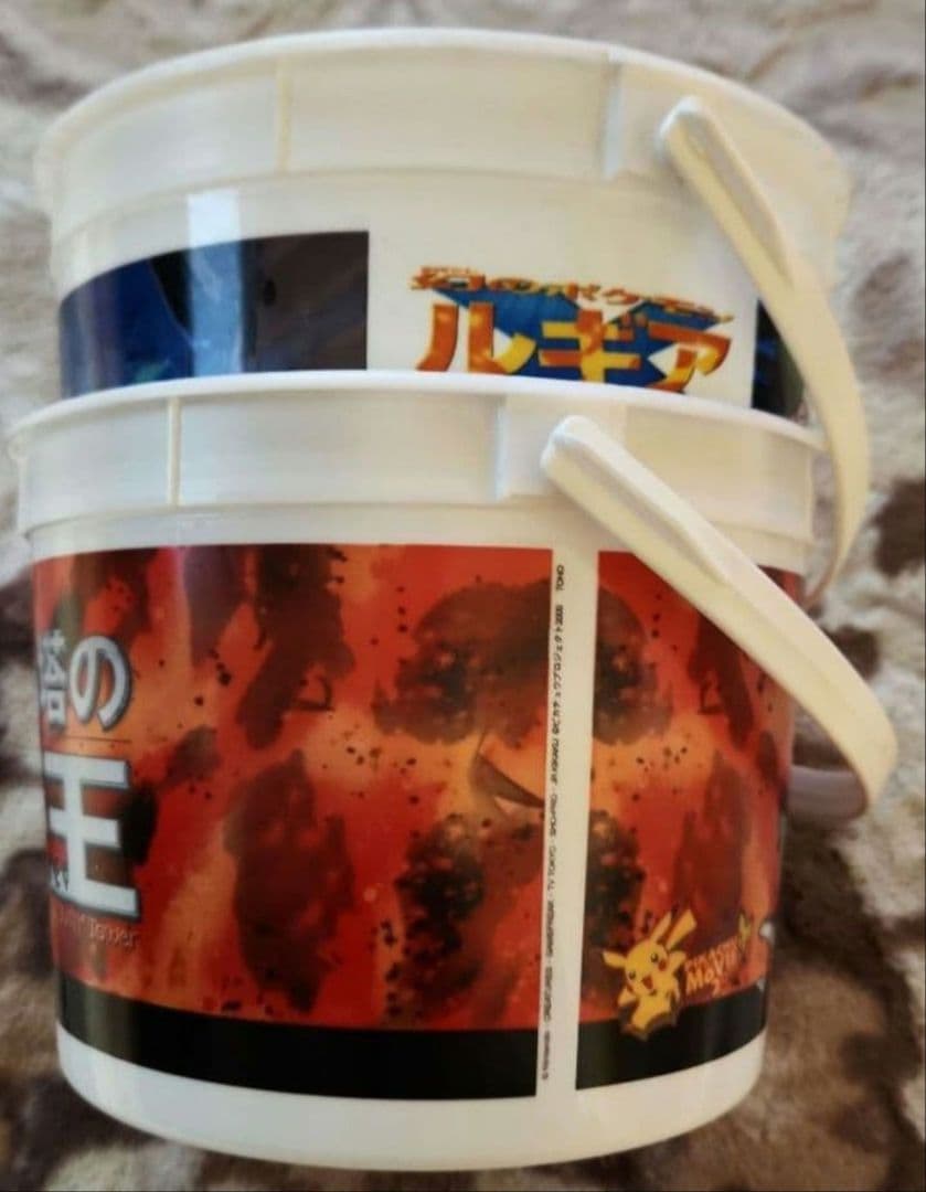 【レア】ポケモン 映画 ポップコーンバケツ ルギア 爆誕 結晶塔の帝王 エンテイ